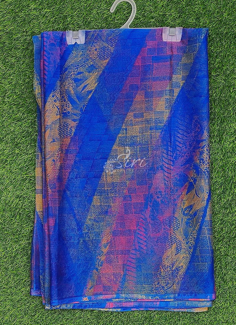 Latest Beautiful Printed Nara Chiffon Saree