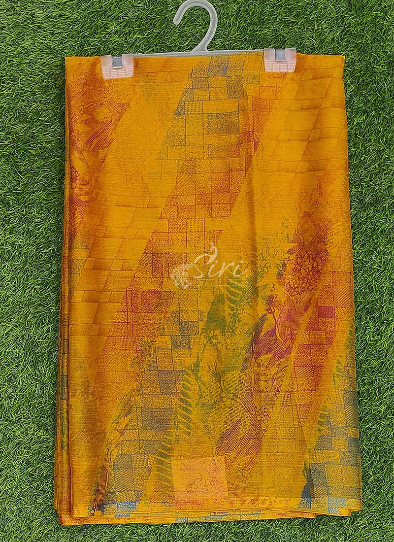 Latest Beautiful Printed Nara Chiffon Saree