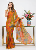 Latest Beautiful Printed Nara Chiffon Saree