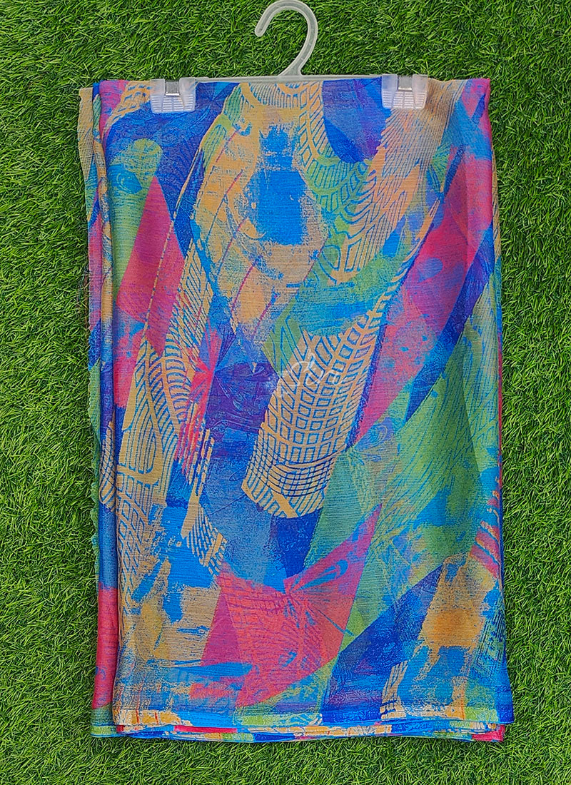 Latest Beautiful Printed Nara Chiffon Saree