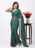 Latest Beautiful Printed Nara Chiffon Saree