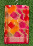Latest Beautiful Multi Colour Printed Chiffon Saree