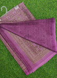 Latest Beautiful Printed Chiffon Saree with Blouse