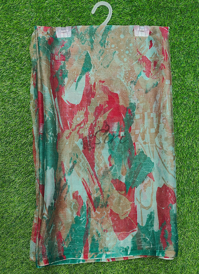 Latest Beautiful Printed Nara Chiffon Saree