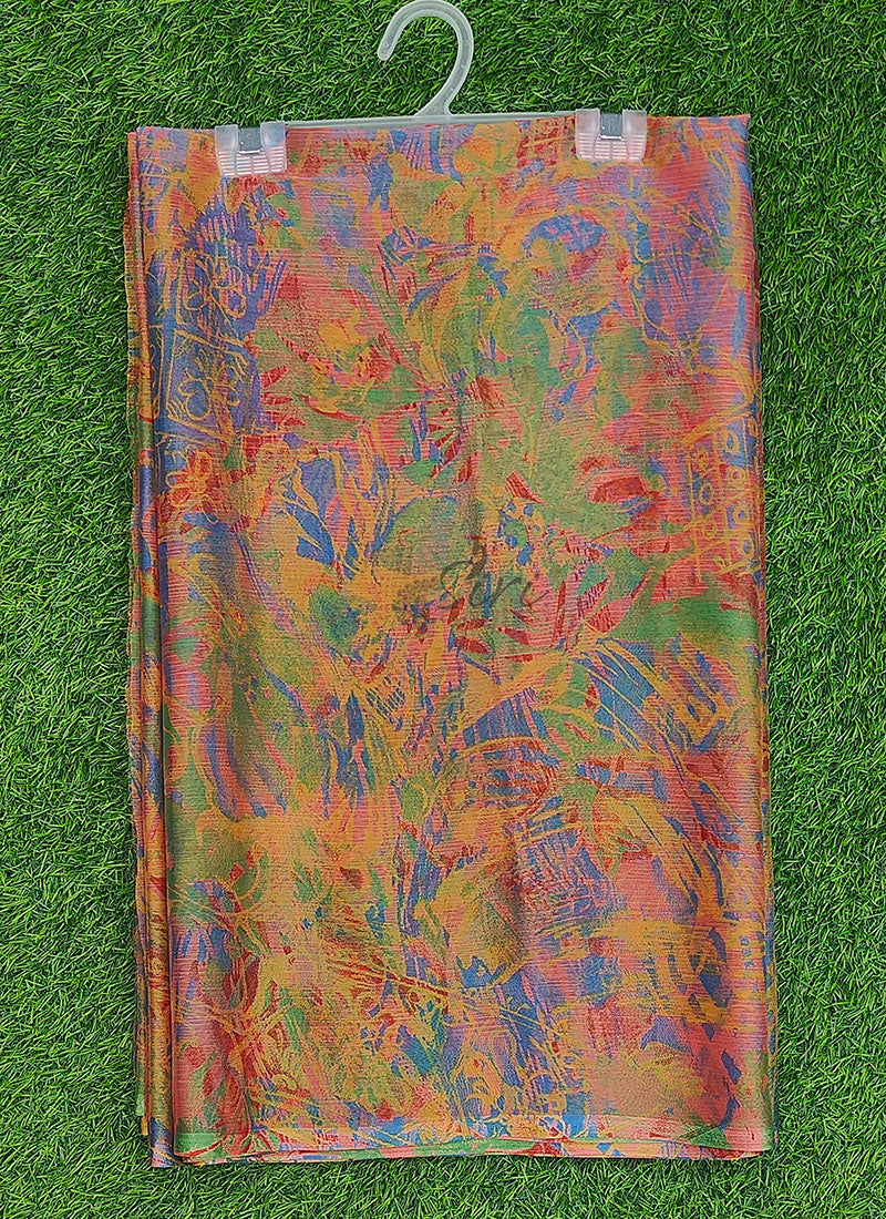 Latest Beautiful Printed Nara Chiffon Saree