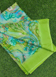 Latest Beautiful Printed Nara Chiffon Saree
