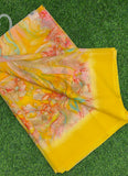 Latest Beautiful Printed Nara Chiffon Saree