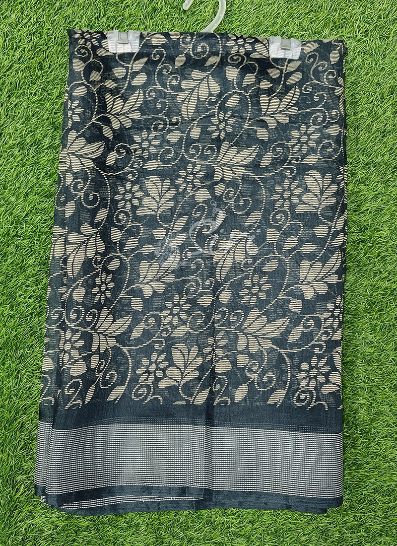 Elegant Jute Cotton Saree
