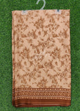 High Quality Printed Crepe Silk Saree with Blouse