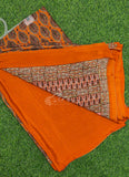 Premium Quality Printed Crepe Silk Saree with Blouse