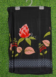 Siri Sarees Latest Printed Crepe Silk Saree with Blouse
