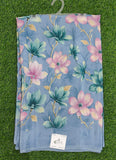 Siri Sarees Latest Printed Crepe Silk Saree with Blouse