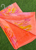 Siri Sarees Latest Printed Crepe Silk Saree with Blouse