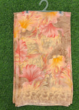 Siri Sarees Latest Floral Print Crepe Silk Saree with Blouse
