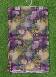 Beautiful Digital Print Floral Chiffon Saree