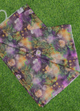 Beautiful Digital Print Floral Chiffon Saree