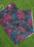 Beautiful Digital Print Floral Chiffon Saree